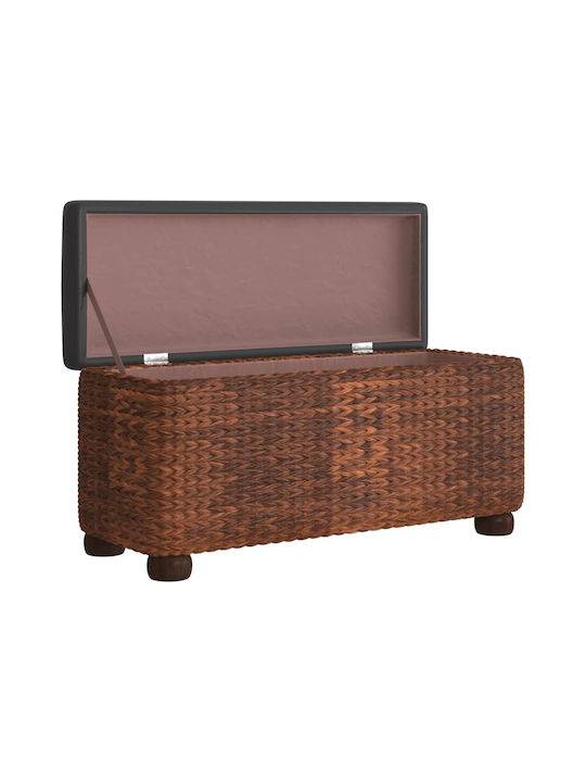 Stool For Living Room With Storage Space Wicker Coffee 2pcs 69x27x36cm