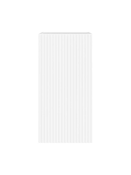 Wall Living Room Cabinet made of Particle Board Bright White 30x31x60cm