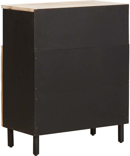 Sertar De Birou Din Lemn Alb 60x33.5x75cm