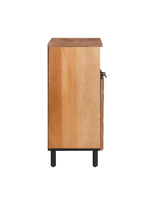 Office Storage Drawer Acacia Brown Finish L60xW33.5xH75cm