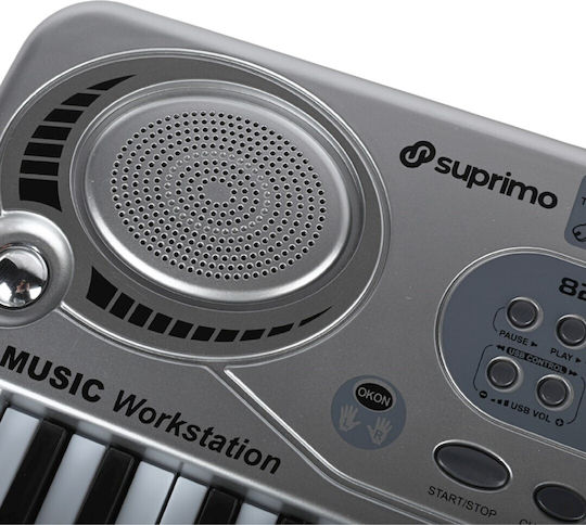 Suprimo 824 USB Keyboard Microphone Learning To Play Designed For Children