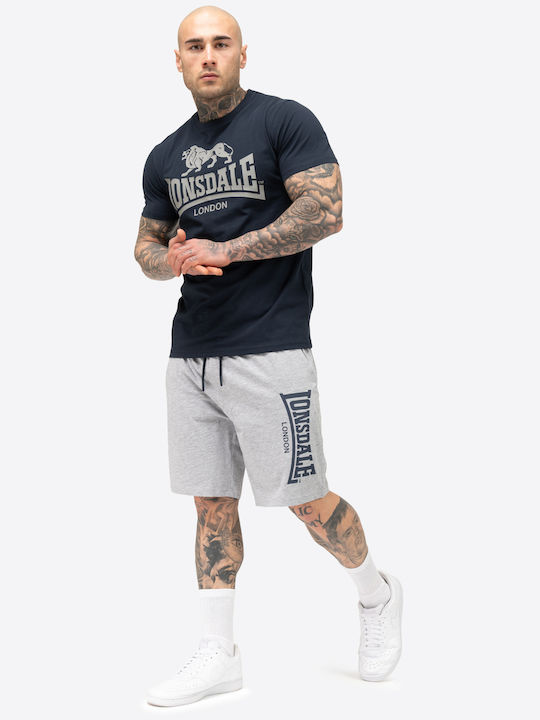 Mair T-Shirt Dark Navy, Marl Grey