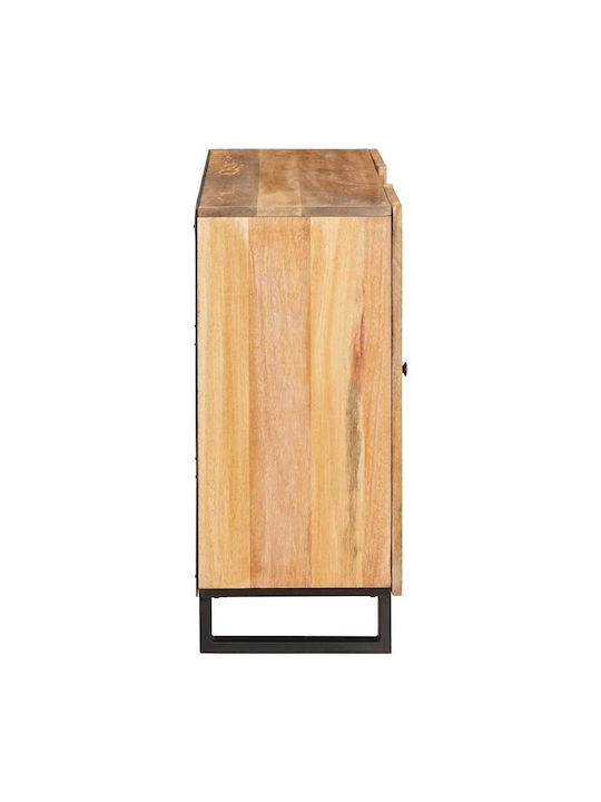 Bufet din Lemn Masiv & Metal Maro 40x33.5x110cm