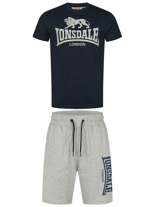 Mair T-Shirt Dark Navy, Marl Grey