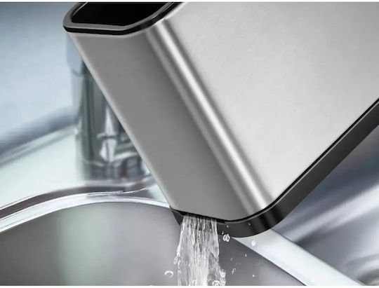 Verk Group Στραγγιστήρι Νεροχύτη Inox Ασημί