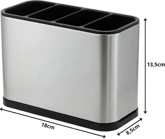 Verk Group Στραγγιστήρι Νεροχύτη Inox Ασημί
