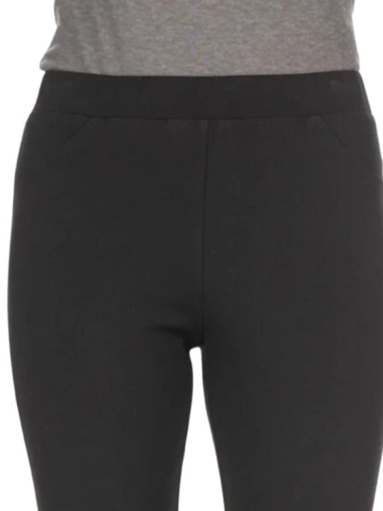 Women's Fabric Trousers Black