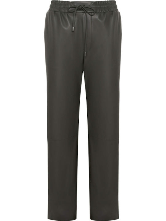 Women's Fabric Trousers Black