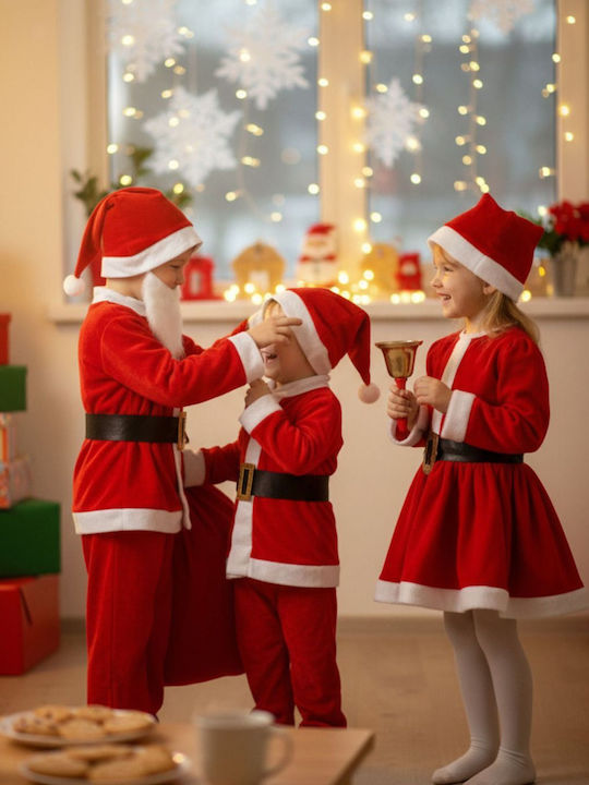 Weihnachtskostüm Funfashion Weihnachtsmann Baby Junge Rot