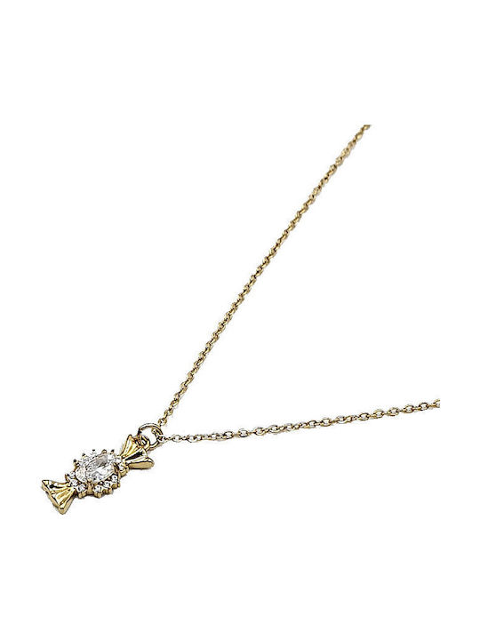 Fhs Jewlery Колиe от Златна Стомана