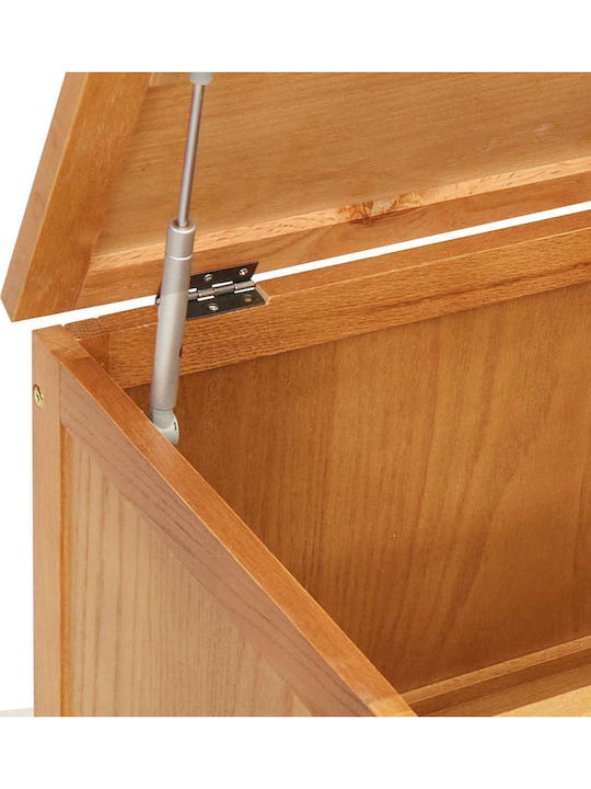 vidaXL Dekorative Truhe Hölzernes Beige 90x45x45cm