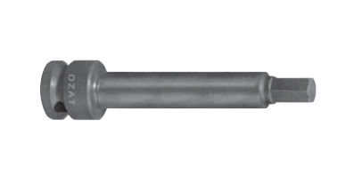 Cap De Priză Impact 1/2" Profil HEX Exterior O Bucată 100 Mm Mărimea 5