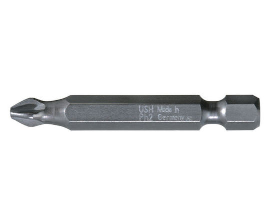 Hexagonale 1/4'' Bit Din 3126 Form E 6.3 Phillips Langes Profil Ph 1