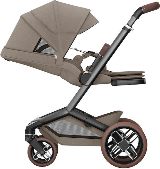 Maxi-Cosi Fame Twillic Adjustable 2 in 1 Baby Stroller Suitable for Newborn Truffle 13.5kg