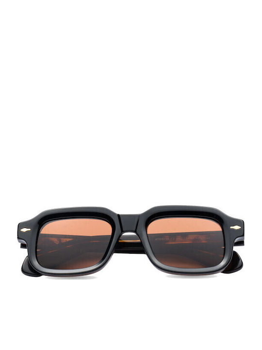 De Sunglasses Γυαλιά Ηλίου Καφέ με Κοκκάλινο Σκελετό De Sunglasses Γυαλιά Ηλίου Καφέ με Κοκκάλινο Σκελετό