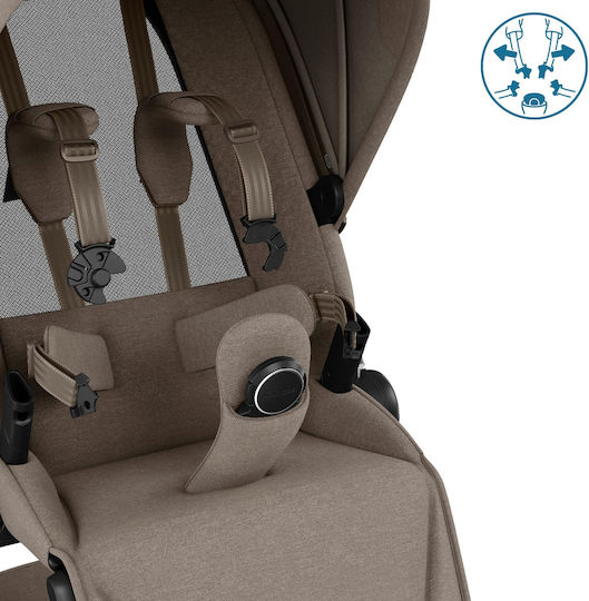 Maxi-Cosi Fame Twillic Adjustable 2 in 1 Baby Stroller Suitable for Newborn Truffle 13.5kg
