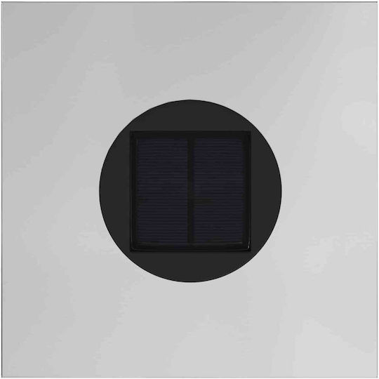 vidaXL Set of 2 Solar Lights Warm White with Photocell 18cmx18cmx80cmcm