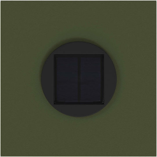 vidaXL Set of 2 Solar Lights Green with Photocell 18cmx18cmx50cmcm