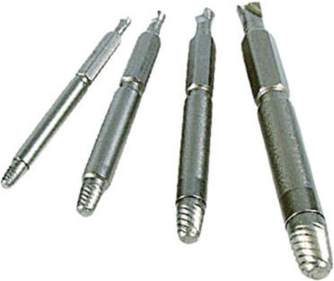 Set 4 Broken Screw Extractors Micro Screw Bolt Extractor