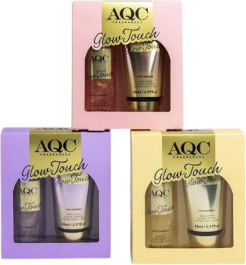 Aquarius Cosmetic Glow Touch Shimmer Set with Body Lotion