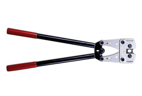 Cable Crimping Pliers Interchangeable Rotating Jaws