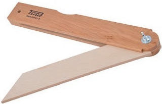 40-1p Wooden Protractor 40-1