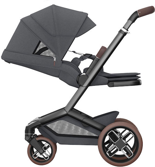 Maxi-Cosi Fame Twillic Бебешка количка 2 в 1 Графит 13.5кг