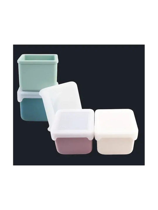 Melii Microwave Silicone Lunch Box Multicolour 2pcs