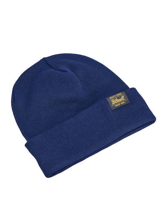 Beanie Unisex Beanie Knitted in Navy Blue color