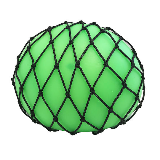 Squeeze Neon Ball Double 14 cm Green
