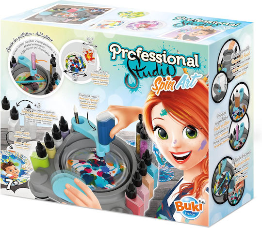 Buki Painting Professional Studio Spin crafts for Children 7+ Years