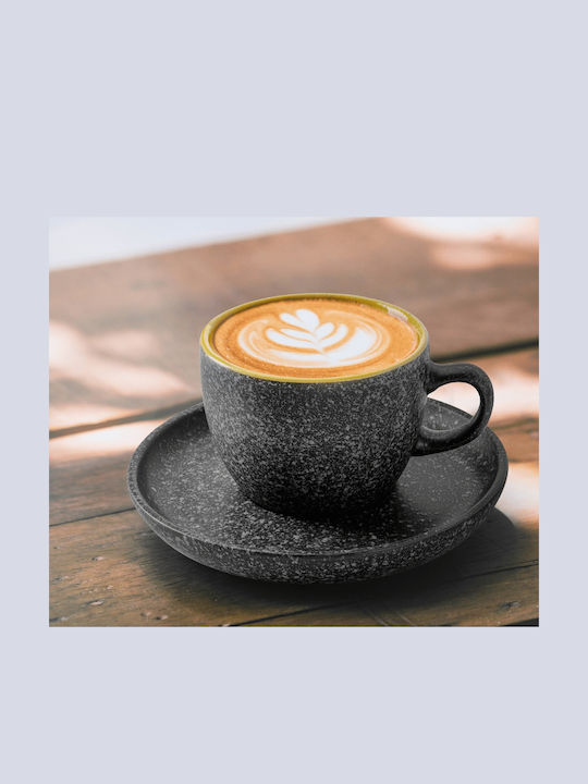 Miamio Σετ Φλιτζάνια Cappuccino Κεραμικά Πολύχρωμα 190ml 6τμχ