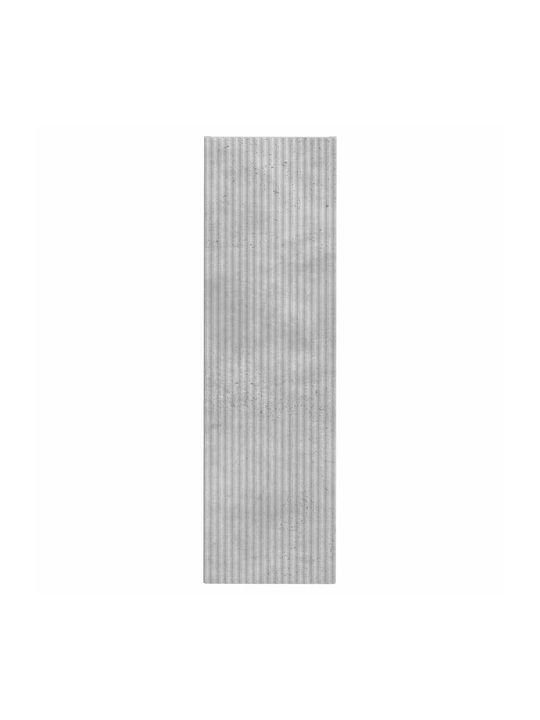 Wand Wohnzimmer Vitrine aus Spanplatte Graue 30x31x100cm