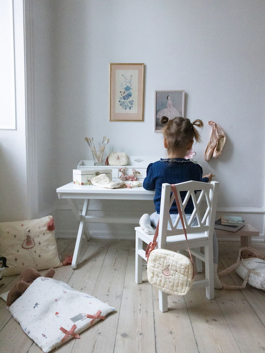Cam Cam Copenhagen Ballerina Παιδικό Πορτοφόλι Λευκό