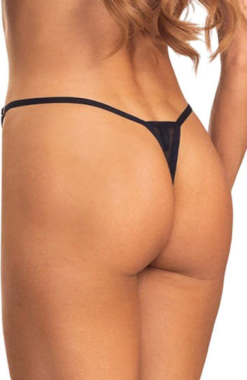 Obsessive Violami Too Sexy Thong Black Ob7738