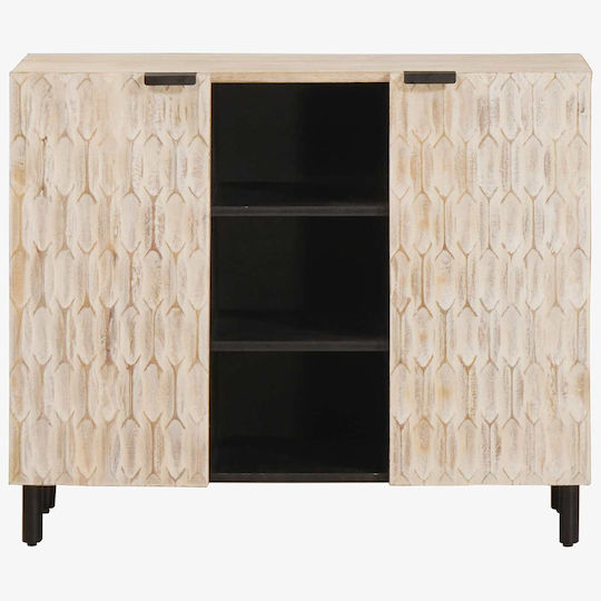 Ντουλάπι Γραφείου Ξύλινο Λευκό 90x33.5x75cm