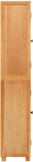 vidaXL Büroaufbewahrungsschrank aus Holz Braune 80x35x185cm