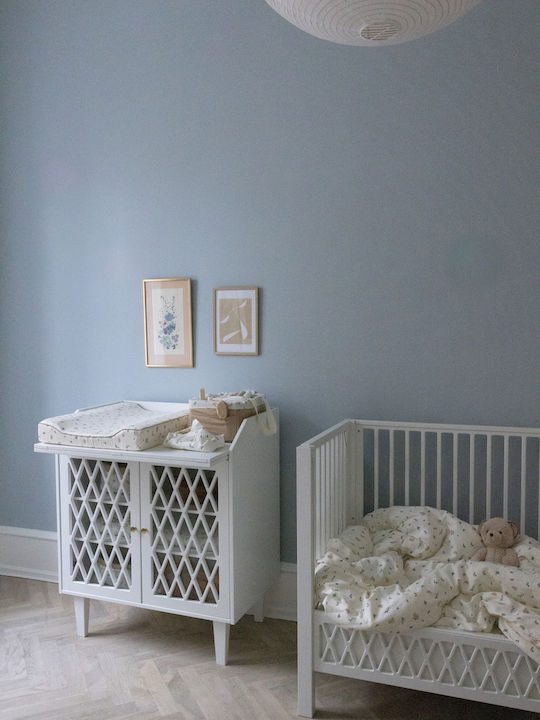 Cam Cam Copenhagen Baby Changing Pad with Cover Blueberries made of Blueberries Fabric