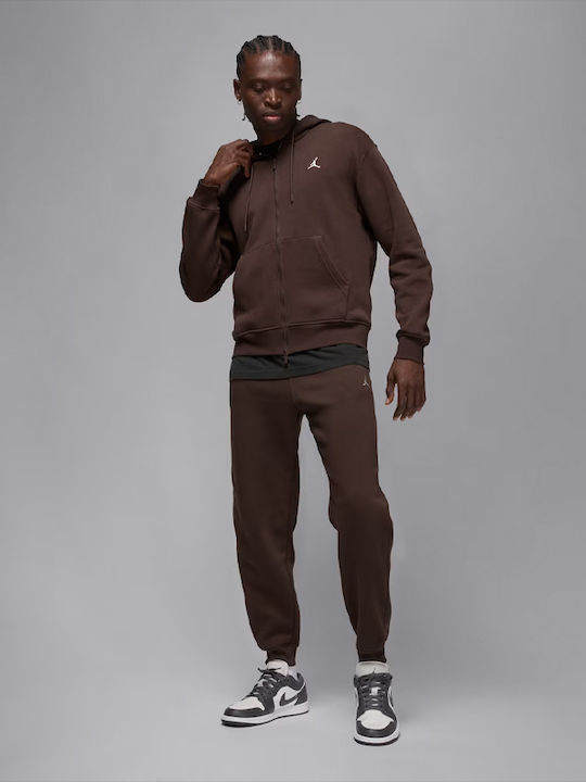 Brooklyn Cardigan With Brown Hood