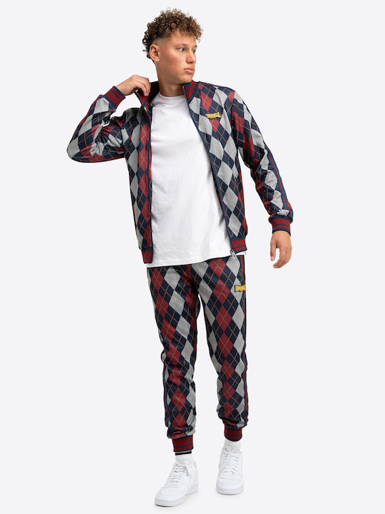 Tracksuit Red, Dark, Navy, Ecru