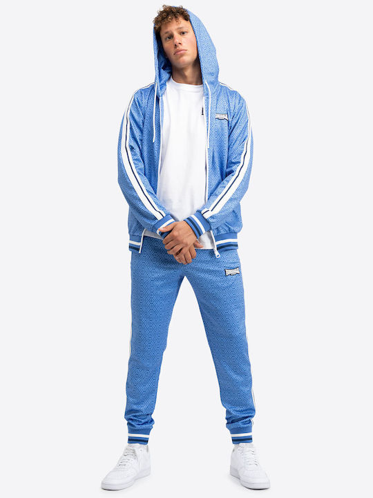 Chain Track Navy/baby Blue