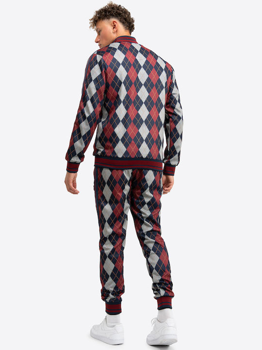 Tracksuit Red, Dark, Navy, Ecru