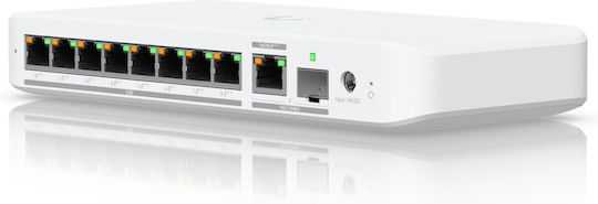 Ubiquiti Flex 2.5G (w/o Power Supply) Managed L2 PoE+ Switch with 8 Ethernet Ports