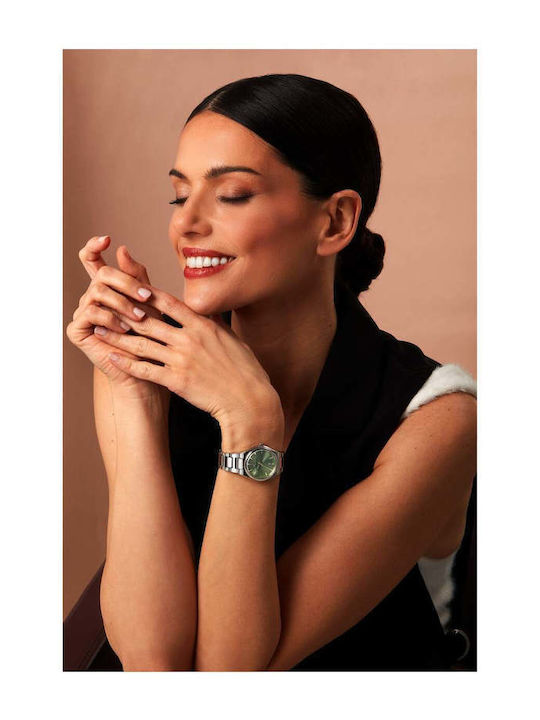 Lucien Rochat Womens Watch 31mm Battery With Silver Metal Bracelet