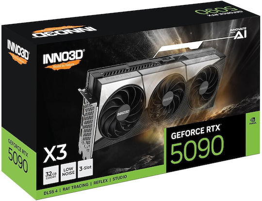 Inno 3D GeForce RTX 5090 32GB GDDR7 iChill X3 Graphics Card