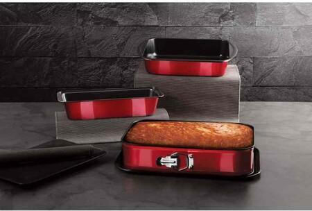 Berlinger Haus Backform Torte Rostfreier Stahl mit abnehmbarem Boden 3cm