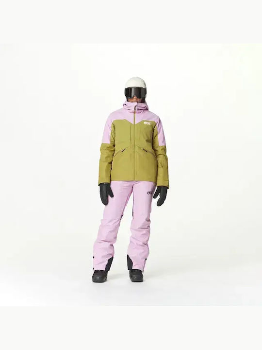Picture Organic Clothing I-007635-1617 Γυναικείο Μπουφάν για Σκι & Snowboard Πράσινο