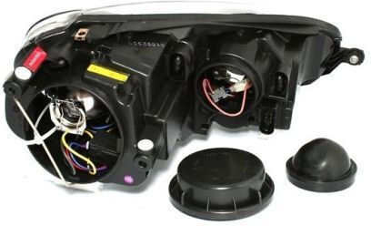 Front Lights Angel Eyes VW Golf 5 Without H7 Bulbs Set 2 Pieces SWV06DIB