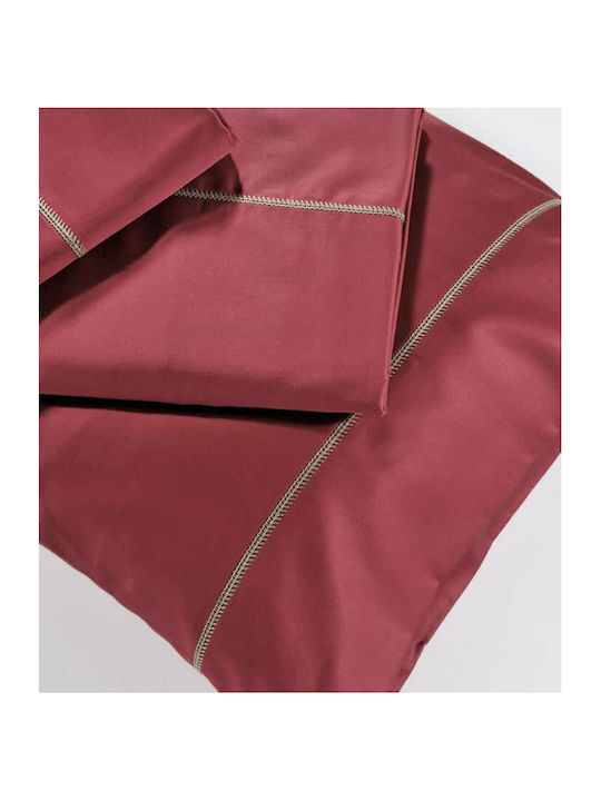 Down Town Home S250/9 Σετ Σεντόνια Μονά 175x255εκ. 9 Red (3τμχ)
