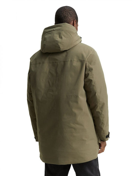 Tom Tailor Winter Jacket Parka Olive 1046906-11848 | Skroutz.mt